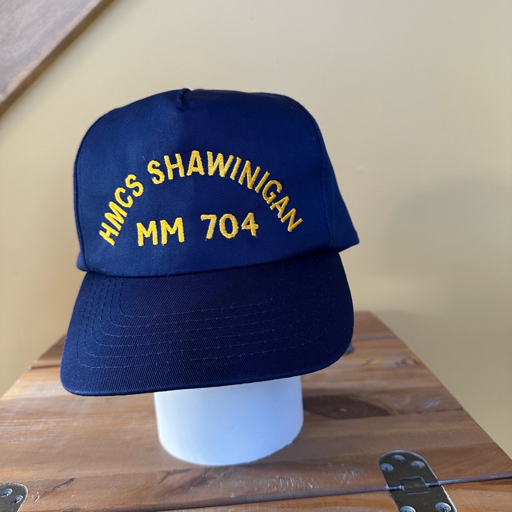 Canadian Navy HMCS Shawinigan Blue Cap